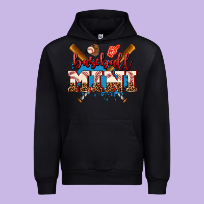 Baseball Mini Urban Hoodie Designed By Adodesignshop