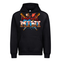 Black baseball mini Urban Hoodie - AdoDesignShop