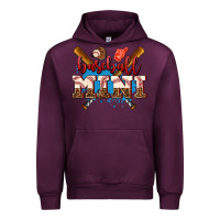 Mauve Wine baseball mini Urban Hoodie - AdoDesignShop