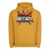 Pigment Peanut Butter baseball mini Urban Hoodie - AdoDesignShop