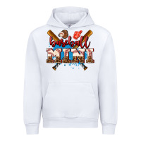White baseball mini Urban Hoodie - AdoDesignShop