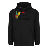 Black the 4 stages of soju i'm rich i'm good looking t shirt Heavyweight Hoodie - DesignPulse