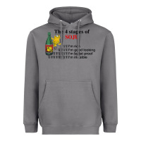 Storm the 4 stages of soju i'm rich i'm good looking t shirt Heavyweight Hoodie - DesignPulse