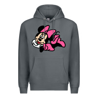 Rock Minnie Mouse Premium Hoodie - CowhideDigitalArt