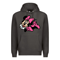 Smoke Minnie Mouse Premium Hoodie - CowhideDigitalArt