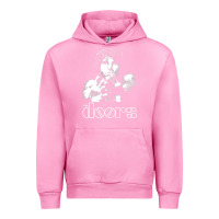 Fuchsia Pink Jim Morrison Urban Hoodie - trangStudio