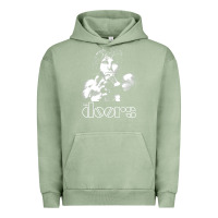 Pigment Oil Green Jim Morrison Urban Hoodie - trangStudio