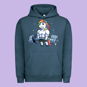 Unicorn Weightlifting T Fitness Gym Deadlift Rainbow Gifts Party Men W Urban Hoodie Designed By Trangstudio