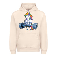 Sandshell Unicorn Weightlifting T Fitness Gym Deadlift Rainbow Gifts Party Men W Urban Hoodie - trangStudio