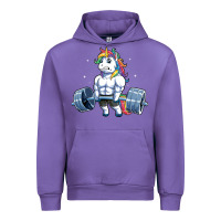 Tulip Unicorn Weightlifting T Fitness Gym Deadlift Rainbow Gifts Party Men W Urban Hoodie - trangStudio