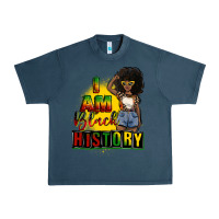 Midnight Navy i am black history juneteenth Urban Heavy Tee - CowGirlArtShop