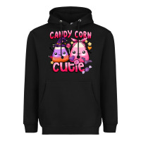 Black candy corn cutie Heavyweight Hoodie - BarkalooDesign