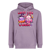 Lavender candy corn cutie Heavyweight Hoodie - BarkalooDesign