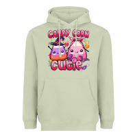 Matcha candy corn cutie Heavyweight Hoodie - BarkalooDesign