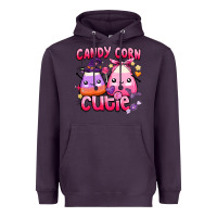 Plum candy corn cutie Heavyweight Hoodie - BarkalooDesign