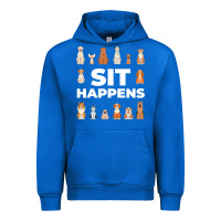 Cobalt Dog Funny S It Happens Pet Sitting Design Urban Hoodie - trangStudio
