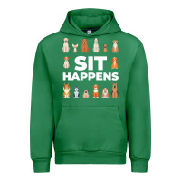 Emerald Dog Funny S It Happens Pet Sitting Design Urban Hoodie - trangStudio