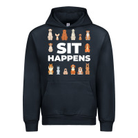 Navy Dog Funny S It Happens Pet Sitting Design Urban Hoodie - trangStudio