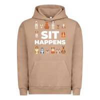 Pigment Burro Dog Funny S It Happens Pet Sitting Design Urban Hoodie - trangStudio