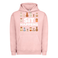 Pigment Salmon Dog Funny S It Happens Pet Sitting Design Urban Hoodie - trangStudio