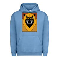 Pigment Pebble Blue Ookla The Mok Saturday Morning Cartoon Pop Art gift Urban Hoodie - trangStudio
