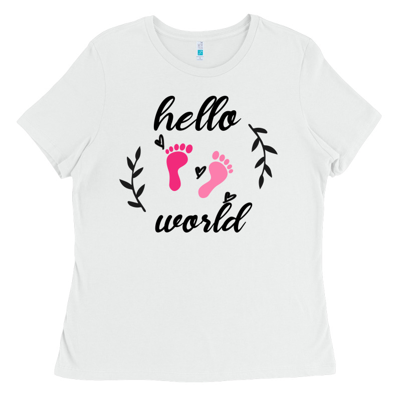 Hello World Ladies Tee by Bettercallsaul | Teevron