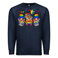 Navy lgbtq gnome Premium Sweatshirt - BarkalooDesign