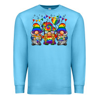 Ocean Blue lgbtq gnome Premium Sweatshirt - BarkalooDesign