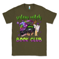 Army Green Salem witch book club Classic Tee - NancyCooperArtShop