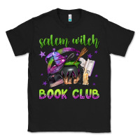 Black Salem witch book club Classic Tee - NancyCooperArtShop