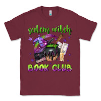 Burgundy Salem witch book club Classic Tee - NancyCooperArtShop