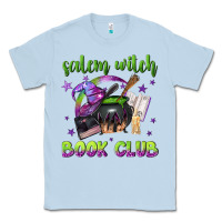 Dusty Blue Salem witch book club Classic Tee - NancyCooperArtShop