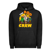 Pigment Black booba the boo crew halloween costume for kids boys girls Urban Hoodie - trangStudio