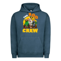 Pigment Midnight Navy booba the boo crew halloween costume for kids boys girls Urban Hoodie - trangStudio