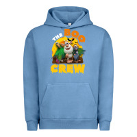 Pigment Pebble Blue booba the boo crew halloween costume for kids boys girls Urban Hoodie - trangStudio