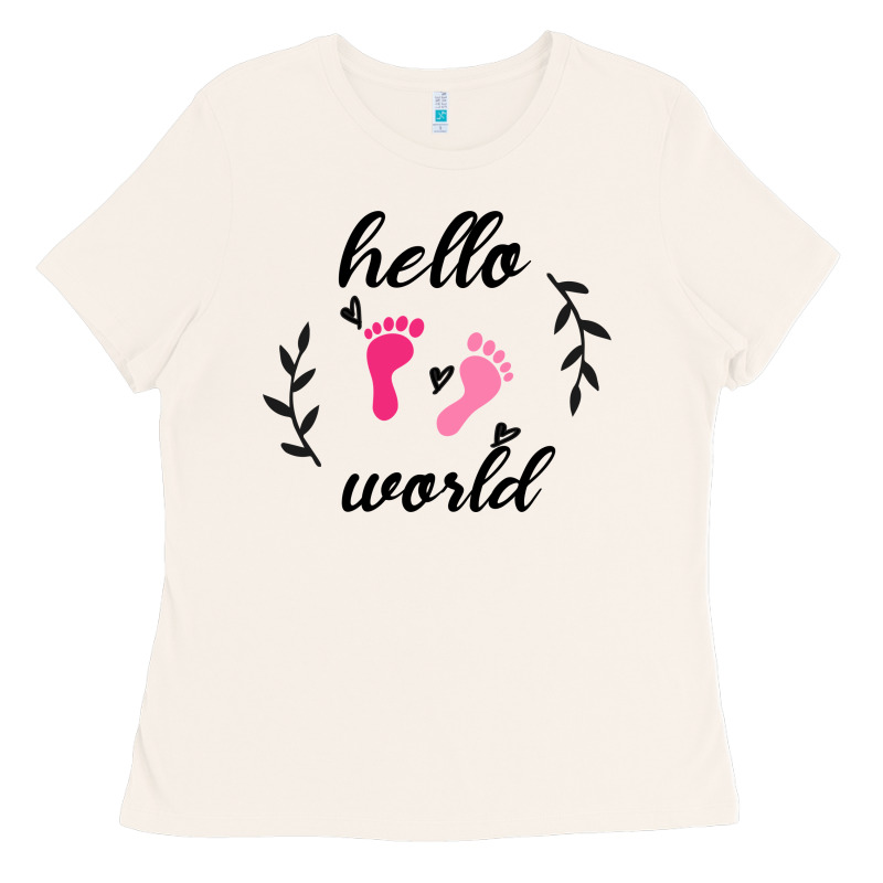 Hello World Ladies Tee by Bettercallsaul | Teevron