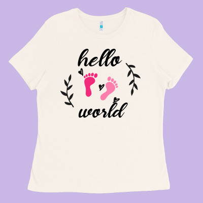 Hello World Ladies Tee Designed By Bettercallsaul