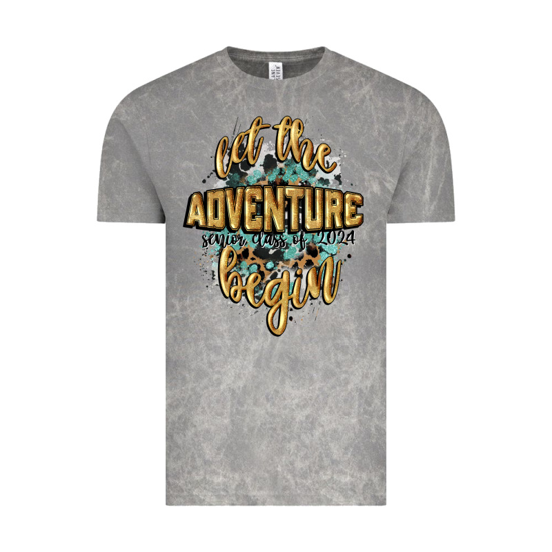 Let The Adventure Begin 2024 Vintage Tee by CowGirlArtShop | Teevron
