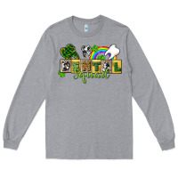 Heather Grey Dental squad Long Sleeve Tee - CowGirlArtShop