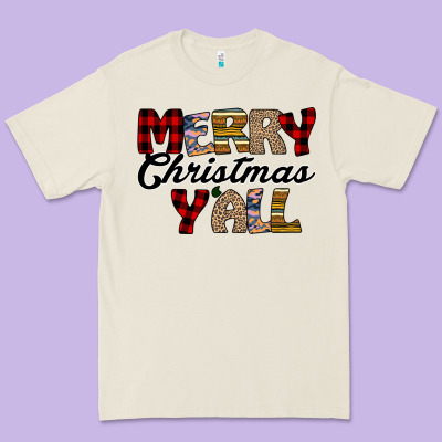 Merry Christmas Y'all Premium Tee Designed By Bettercallsaul