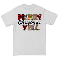 Dove Grey Merry Christmas Y'all Premium Tee - Bettercallsaul