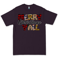 Plum Merry Christmas Y'all Premium Tee - Bettercallsaul