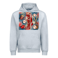 Heather Grey baseball Urban Hoodie - AdoDesignShop