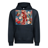 Navy baseball Urban Hoodie - AdoDesignShop