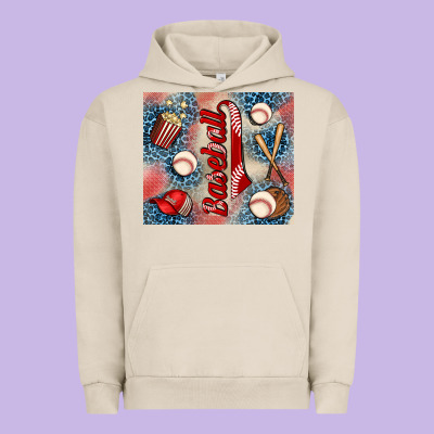 Baseball Urban Hoodie Designed By Adodesignshop