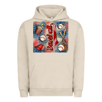 Pigment French Oak baseball Urban Hoodie - AdoDesignShop