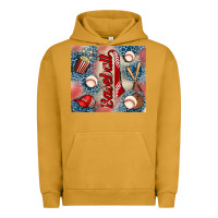 Pigment Peanut Butter baseball Urban Hoodie - AdoDesignShop