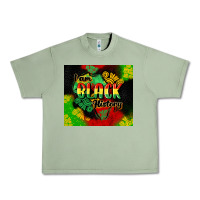 Oil Green i am black history tumbler cowgirl Urban Heavy Tee - CowGirlArtShop