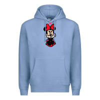Colony Blue Minnie Mouse Premium Hoodie - CowhideDigitalArt
