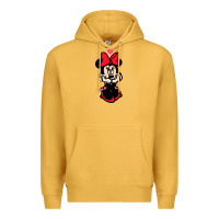 Mustard Minnie Mouse Premium Hoodie - CowhideDigitalArt